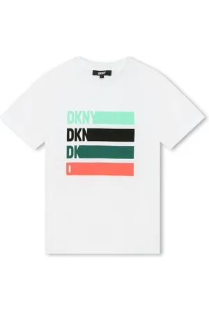 DKNY Stripe-print cotton T-shirt