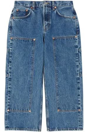 RE/DONE The Shortie mid-rise cropped jeans