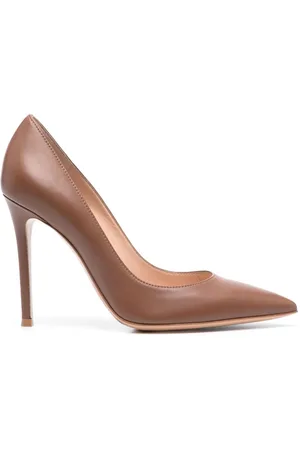 Gianvito Rossi 105mm leather pumps