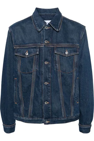 OFF-WHITE Arr Tab Zip Skate denim jacket