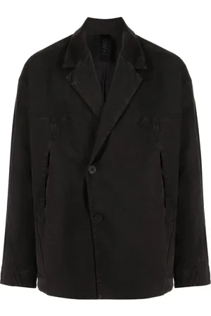 TRANSIT Notched-lapel off-centre blazer