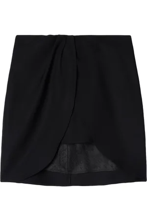 OFF-WHITE Wo Twist wool miniskirt