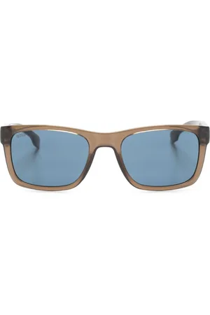HUGO BOSS Rectangle-frame sunglasses