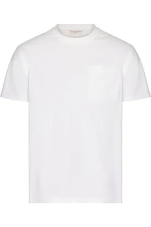 VALENTINO GARAVANI V-detail cotton T-shirt
