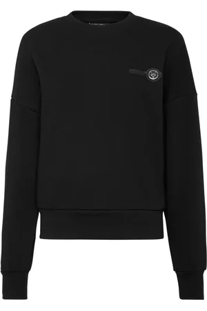 Philipp Plein Cropped round-neck sweatshirt