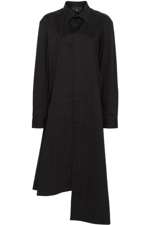 Y-3 Asymmetric shirt dress