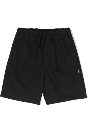 Msgm Knee-length poplin cotton shorts