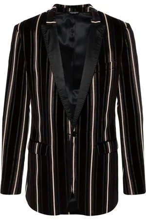 Dolce & Gabbana 2000s peaked lapels striped blazer