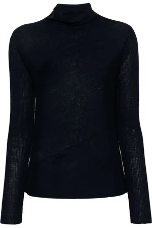 THEORY Roll-neck knit top