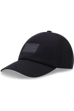 Dolce & Gabbana Logo-plaque cotton baseball cap