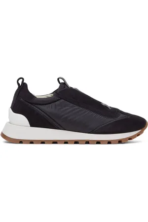 Brunello Cucinelli Monili-embellished slip-on sneakers
