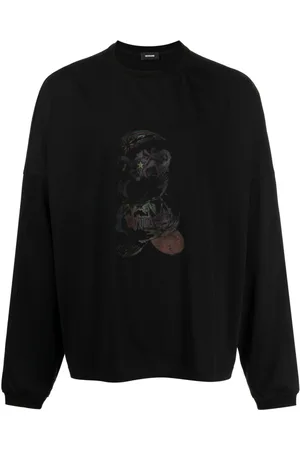 We11 Done Cartoon-print cotton T-shirt