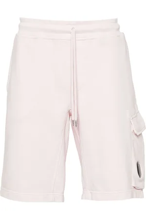 C.P. Company Lens-detail cotton shorts