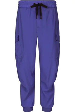 Dolce & Gabbana Logo-patch drawstring track pants