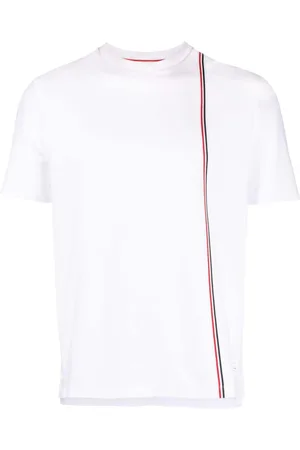 Thom Browne RWB stripe cotton T-shirt