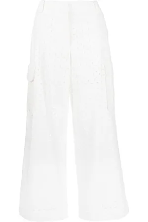 ZIMMERMANN Matchmaker Anglaise cotton trousers
