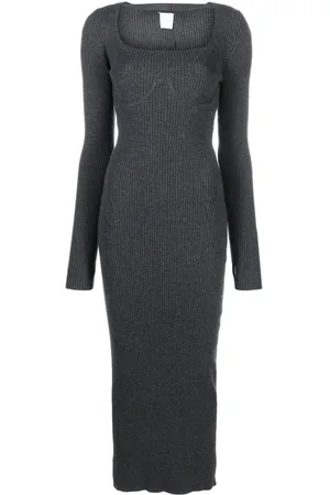 Patou Long-sleeve knitted dress