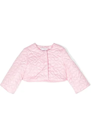 MONNALISA Quilted-finish jacket