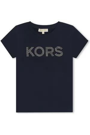 Michael Kors Logo-appliqué jersey T-shirt