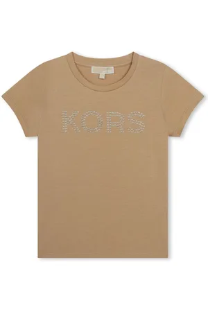 Michael Kors Logo-appliqué jersey T-shirt