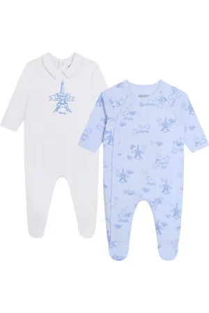 Kenzo Logo-print babygrow set (set of two)