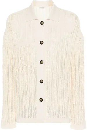 Nanushka Open-knit cotton cardigan