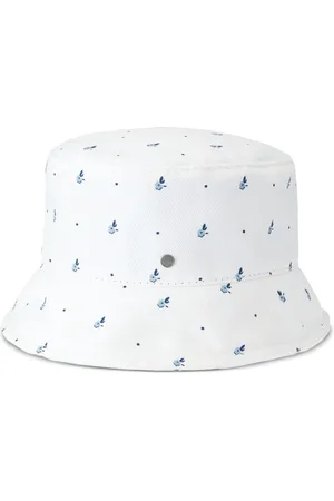 Le Mont St Michel Axel floral-print bucket hat
