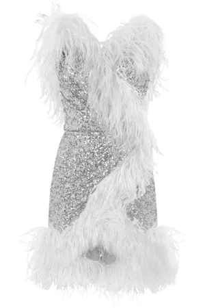 Dolce & Gabbana Sequinned wrap minidress