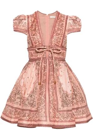 ZIMMERMANN Matchmaker bandana-print minidress