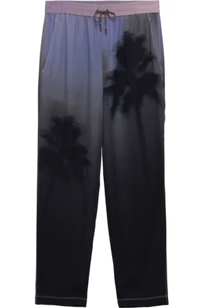 Simkhai Allister palm tree-print trousers