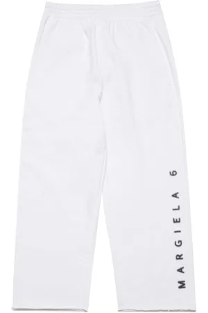 Maison Margiela Logo-print cotton track pants