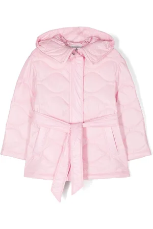 MONNALISA Hooded quilted jacket