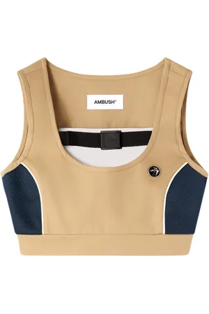 AMBUSH Mesh-detail cropped top