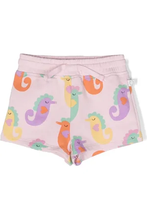 Stella McCartney Illustration-print jersey shorts