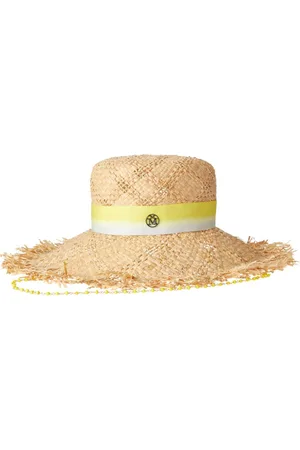 Le Mont St Michel Big New Kendall straw hat