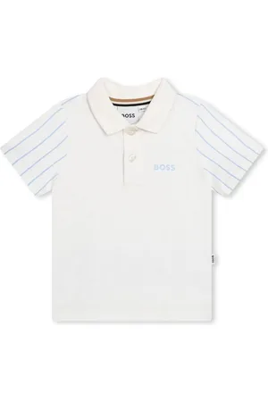 HUGO BOSS Striped cotton polo shirt