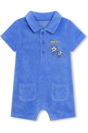 Kenzo Logo-appliqué terry-cloth shorties