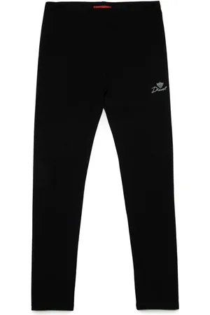 Diesel Penchy logo-embroidered leggings