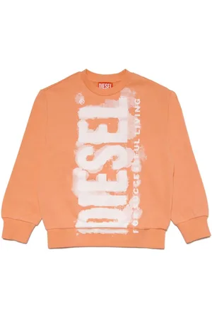 Diesel Logo-print cotton sweatshirt