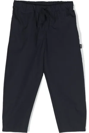 Msgm Parachute drawstring cotton trousers