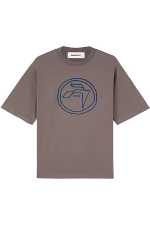 AMBUSH Emblem-print organic-cotton T-shirt
