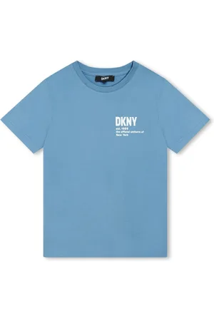 DKNY Logo-print organic-cotton T-shirt
