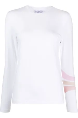 Madison.Maison 3 Stripe long-sleeved T-shirt