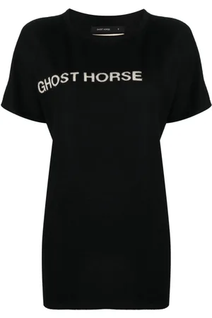 Frenckenberger Intarsia-knitted slogan cashmere T-shirt
