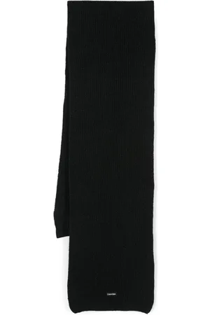 Calvin Klein Daddy mélange wool-blend scarf