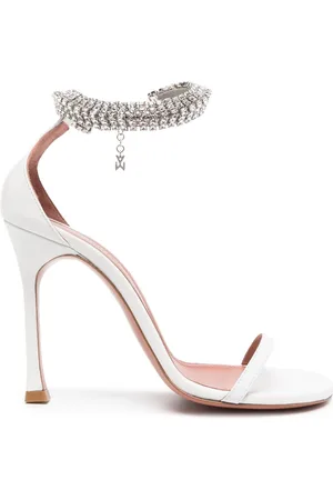 Amina Muaddi Iman 105mm crystal-embellished sandals