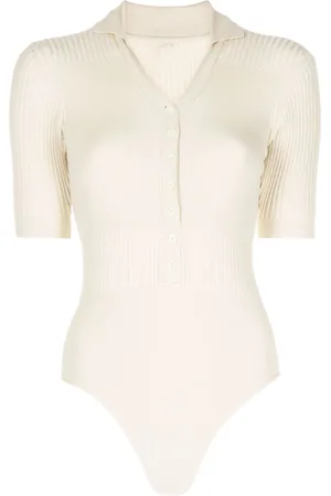 Jacquemus Le Body Yauco polo bodysuit