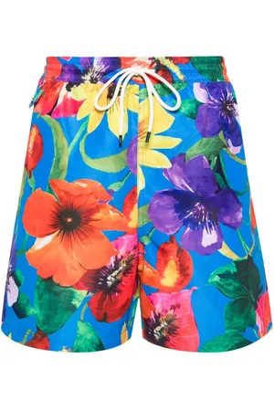 Ralph Lauren Floral-print swimming shorts