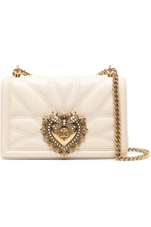 Dolce & Gabbana Medium Devotion leather shoulder bag