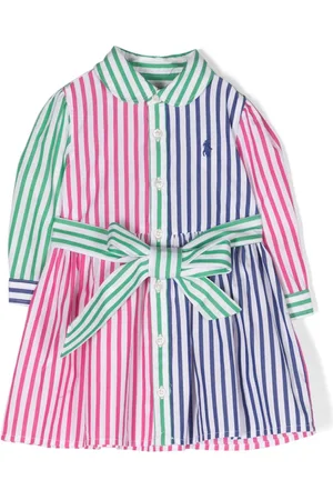 Ralph Lauren Polo Pony striped shirtdress